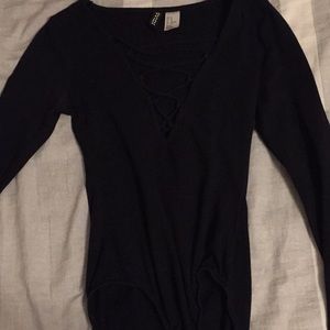 Black bodysuit